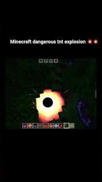 minecraft dangerous tnt explosion 💥💥