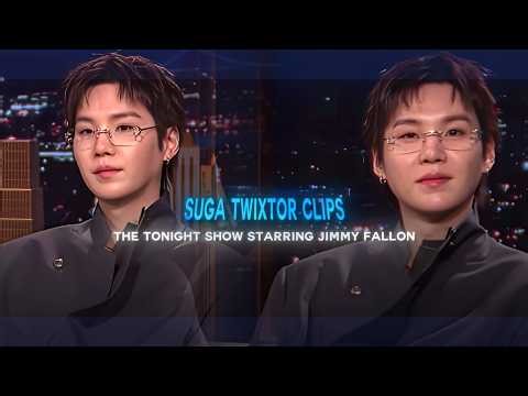 SUGA TWIXTOR HD CLIPS TOPAZ + AE SHARPEN- Jimmy Fallon
