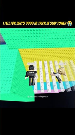 That Bro Knew What Was Coming In Slap Tower Roblox ☠️ #roblox#fyp