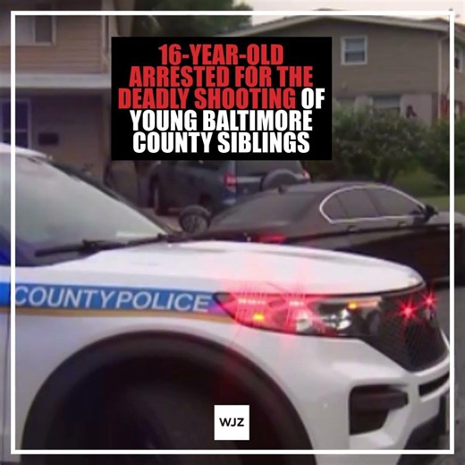 16-year-old arrested for the deadly shooting of young siblings in Gwynn Oak