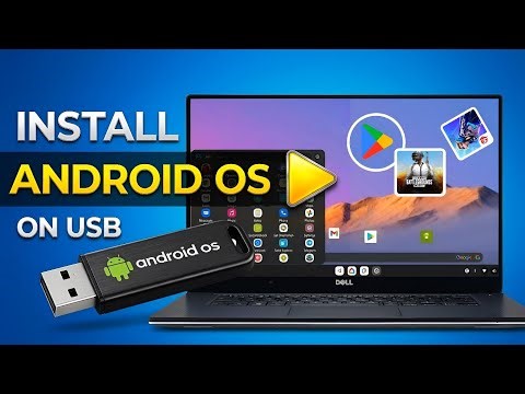 Install Android OS on USB with Play Store! ⚡ Run Full Android OS on Any PC