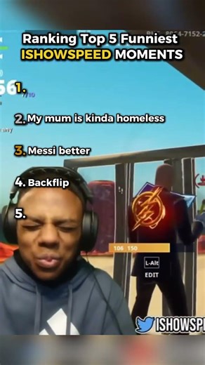 Ranking The Funniest IShowSpeed Moments😂🔥