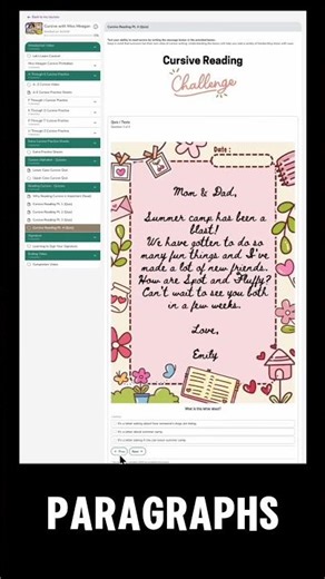 Cursive Handwriting for Kids!