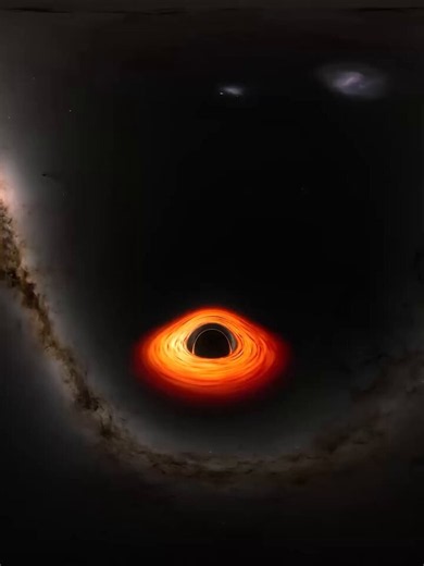 NASA has shown what falling into a black hole would look like if you could survive 🛰