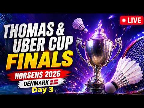 🔴LIVE : BWF Thomas & Uber Cup Finals 2026 Badminton Live | Indonesia, Thailand | Live Commentary