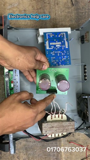 DIY audio amplifier using transistor circuit board #amplifiercircuit #electrical #electronics #diy