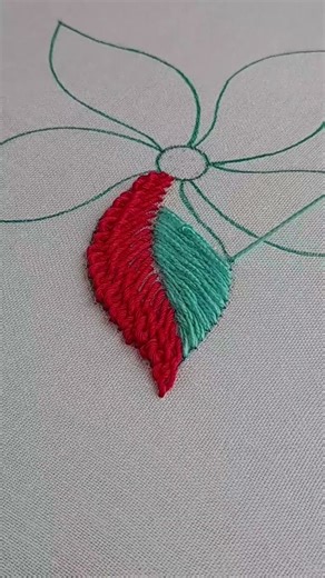 Amazing hand embroidery romanian stitching #shorts #trending #embroidery #stitch #ytshorts