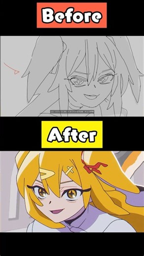 アニメのビフォーアフターが凄すぎる？！ #p丸様 #アニメ #P推し活教団へようこそ