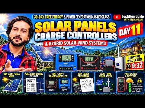 Off-Grid Solar Engineering: Everything You Need to Know | Charge Controllers Explained | PWM vs MPPT