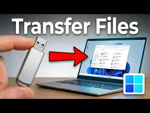 How To Transfer Files From USB To Laptop/PC (Step By Step)