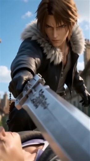 Final Fantasy 8 Squall VS Seifer #shorts #anime #finalfantasy #ff8 #ff8リマスター #squallleonhart