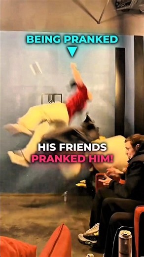 He Was Pranked With an Exploding Chair 😳