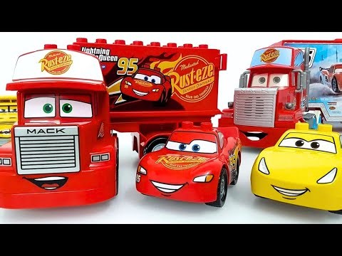 Disney Pixar Cars Unboxing Review | Lightning Mcqueen RC Bubble | ASMR Review Lego Cars