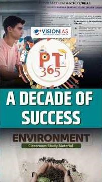 VisionIAS’s PT365 | A Decade of Success