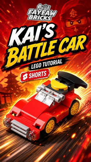 Ninjago Kai's Battle Car #lego #ninjago