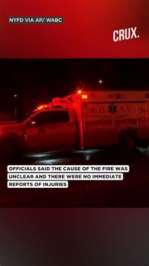 Gas Explosion Sparks Massive Fire In New York's Bronx High-Rise, Rescue Op Underway