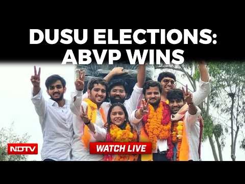 DUSU Election Results LIVE | DUSU ELECTIONS | ABVP DUSU Results