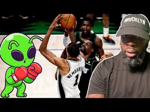THE ALIEN! Spurs vs Timberwolves Game 3 Highlights (REACTION)