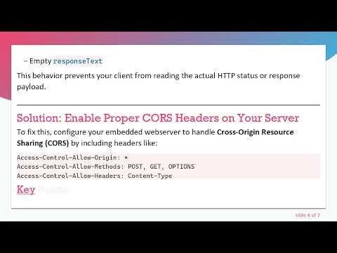 Handling XMLHttpRequest Server Error Status and Response in Firmware Uploads