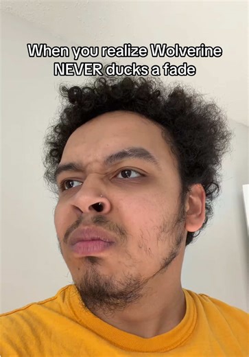 “Run My Fade” Wolverine NEVER ran from a fight, regardless who it is 😭❌ #comics #marvel #xmen #wolverine #cyclops