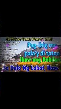 BEST OPM SONGS 2026 ❤️ Tagalog Love Songs, Hugot & Happy Music ❤️ Filipino Playlist ❤️