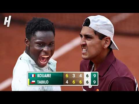 Kouame vs Tabilo Produced an EPIC Tiebreak Battle 🔥 | Roland Garros 2026