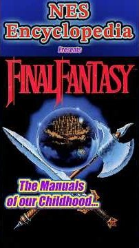 Manuals of our childhood… Final Fantasy- NES Encyclopedia #NESencyclopedia #nes #NESmanual #retro