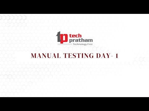 Manual Testing for Students | Software Testing Basics Step by Step | Class-1 | 2026 |