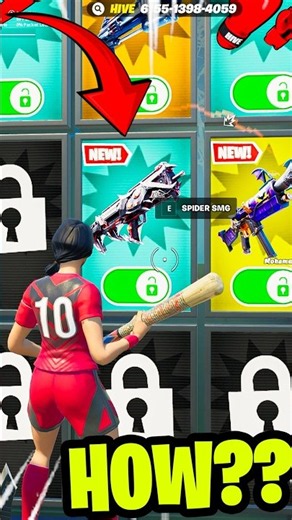 New Spider Smg Weapon In 1V1 With Every Gun Fortnite Map