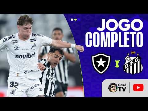 JOGO COMPLETO: BOTAFOGO X SANTOS | BRASILEIRÃO 2026 | 19ª RODADA