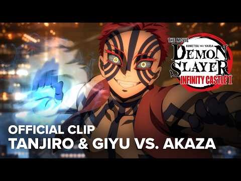 Demon Slayer: Kimetsu no Yaiba Infinity Castle I | Tanjiro & Giyu vs. Akaza