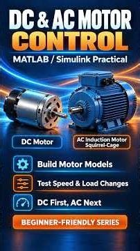 PID intro #matlab #simulation #pidcontroller #motorcontroller #education #inductionmotors #control