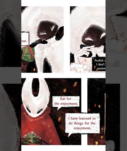 Hornet & Lace: Eat for Enjoyment #hollowknight #silksong #hornet #lace #comics