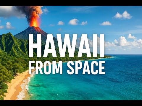 🌺🌊🌋 🌤 Hawaii Weather Video from Space