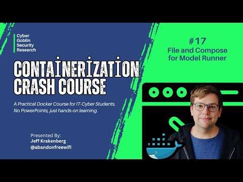 File and Compose for Model Runner | Containerization Crash Course 17