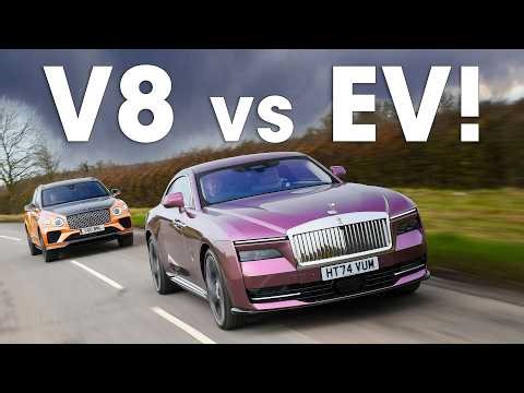 Bentley V8 vs Rolls-Royce EV – Does Charging Ruin Luxury?