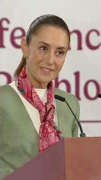 Conferencia mañanera de la presidenta Claudia Sheinbaum.