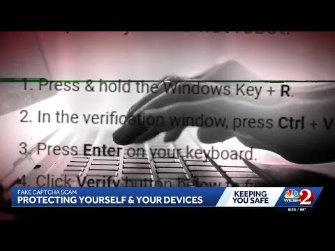 Scammers are exploiting the "Captcha" process to trick people into compromising their devices