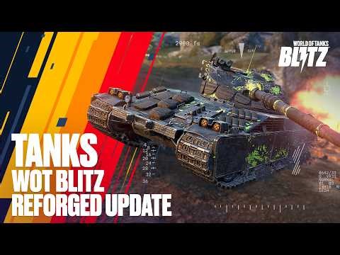 Tanks in WoT Blitz Reforged Update