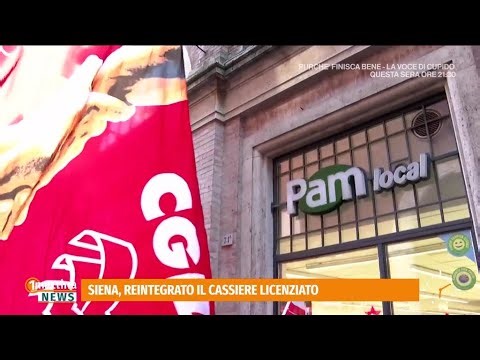 Siena, reintegrato il cassiere licenziato - 1mattina News 30/12/2025