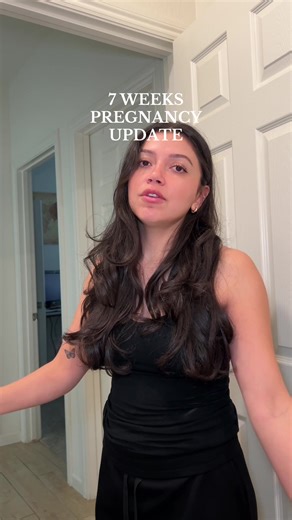 *from the drafts… this was me at 7 weeks, the start of my nausea, boy I did not know what I was in for 😖 #ivfpregnancy #firstpregnancy #momtobe #pregnancynausea #7weekspregnant