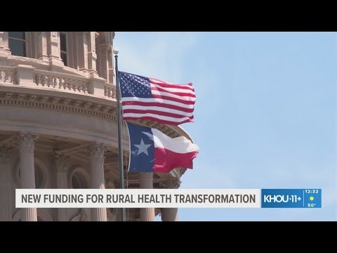 A massive federal investment is coming to rural Texas health care