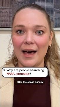 Why NASA astronaut is trending