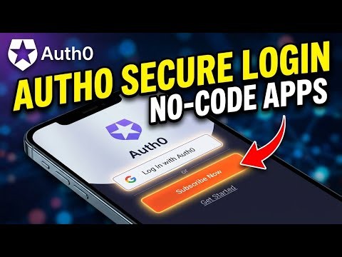 How to subscribe to Auth0 for secure login in no-code apps - Beginner Guide