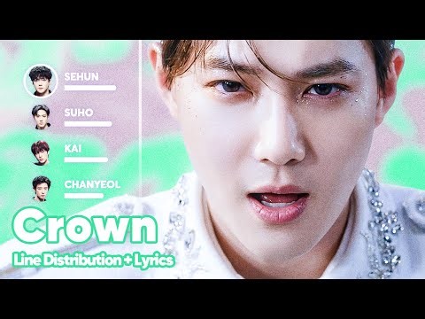 EXO - Crown (Line Distribution + Lyrics Karaoke) PATREON REQUESTED