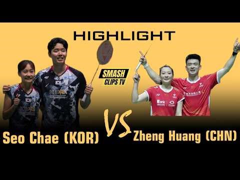 Zheng Huang vs Seo Chae 🔥 INSANE Rallies & Match Highlights | Badminton Mixed Doubles Final 2024