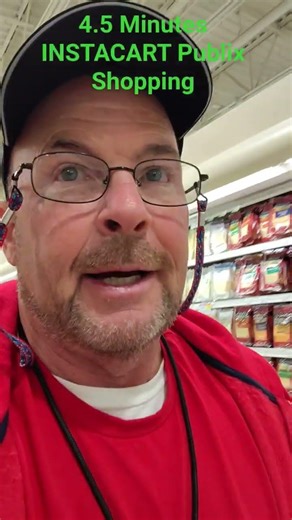 4.5 Minutes INSTACART Publix Shopping