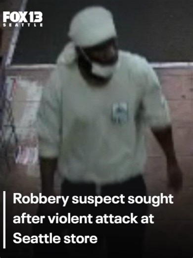 Seattle police are searching for a suspect after a violent robbery at a Safeway near Pioneer Square. Investigators say the suspect used a wine bottle to assault two people, leaving one victim with serious injuries. The incident happened as employees and customers tried to stop the suspect from leaving the store. Authorities are asking anyone with information to contact Seattle police. #fox13seattle