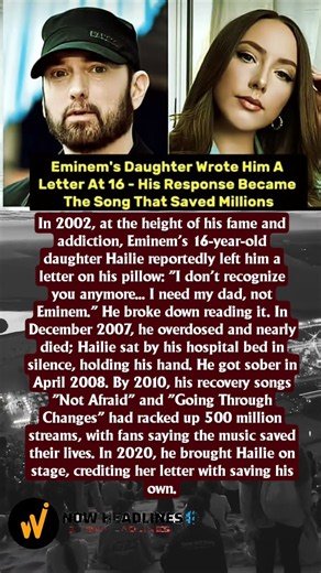 Eminem's Recovery Started With a Letter
