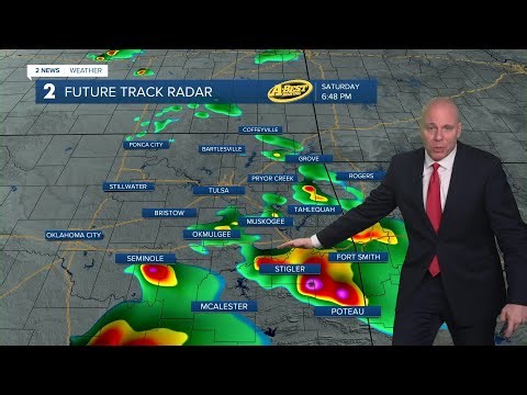Severe storms are possible for Green Country tonight